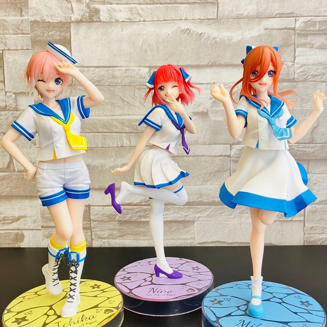 【新品未開封、中古】五等分の花嫁プライズ フィギュア 14点 まとめ売り