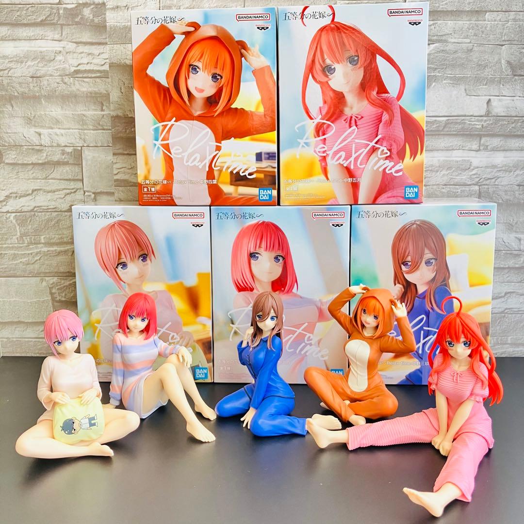 【新品未開封、中古】五等分の花嫁プライズ フィギュア 14点 まとめ売り