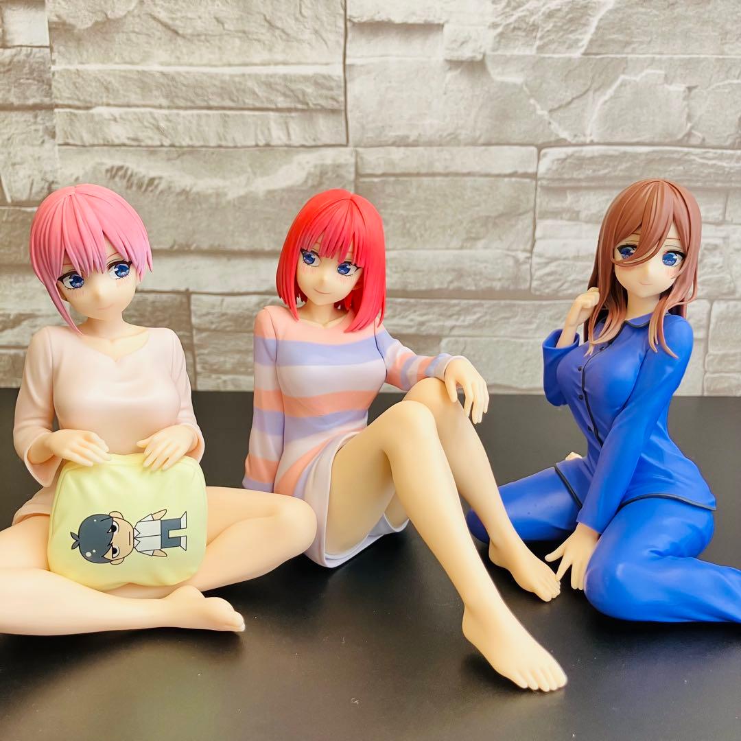 【新品未開封、中古】五等分の花嫁プライズ フィギュア 14点 まとめ売り