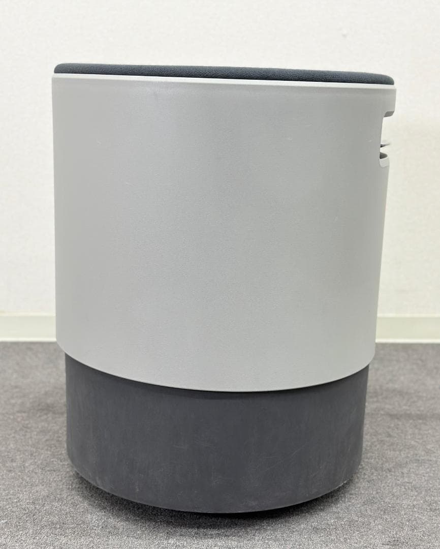 スチールケース■ターンストーンブイ　バランスチェア　スツール　オフィス　グレー系