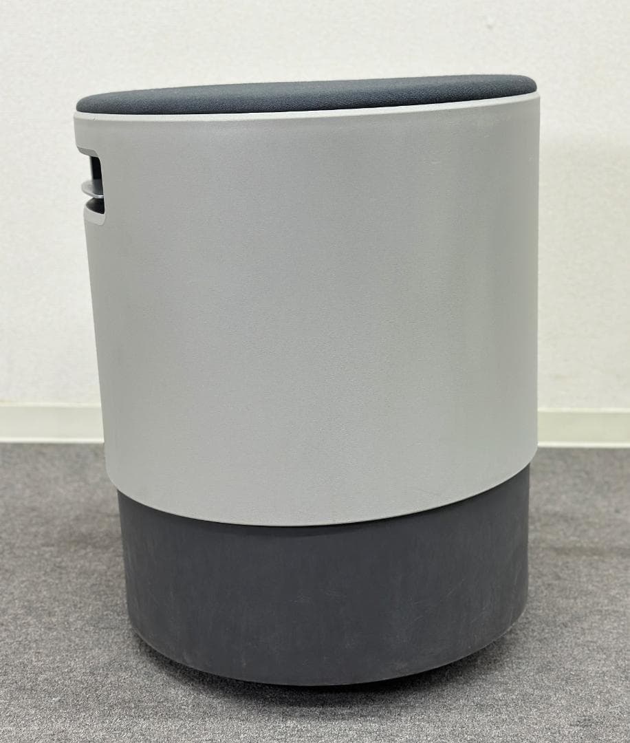 スチールケース■ターンストーンブイ　バランスチェア　スツール　オフィス　グレー系