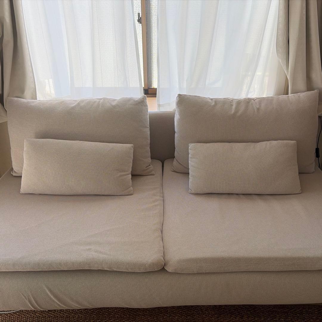 IKEA Soderhamn ソファ3人掛け（送料込み）