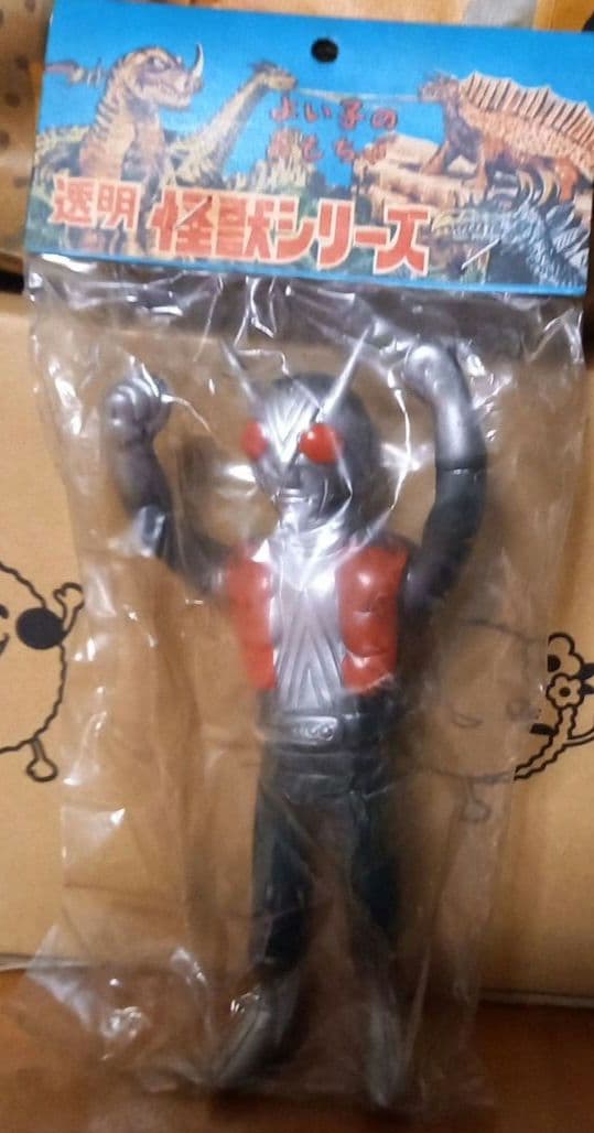 ライダーマン パチソフビ 無版権✨ヴィンテージソフビ✨昭和レトロ