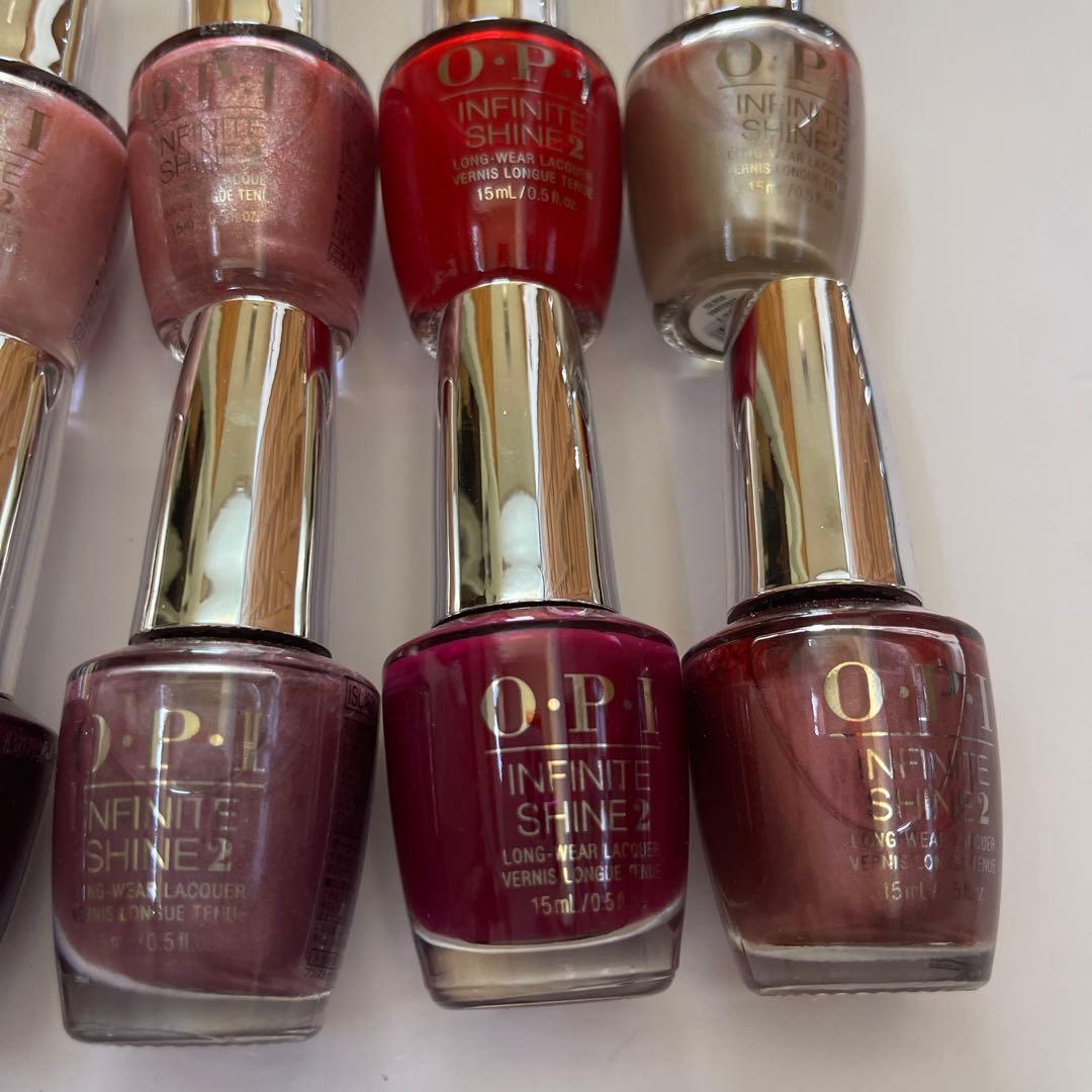 【スーパーセール❗️新品】 OPIインフィニットシャイン〔赤ピンク系〕まとめ売り