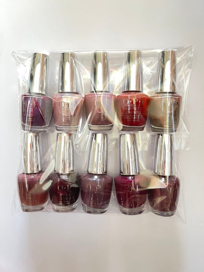 【スーパーセール❗️新品】 OPIインフィニットシャイン〔赤ピンク系〕まとめ売り