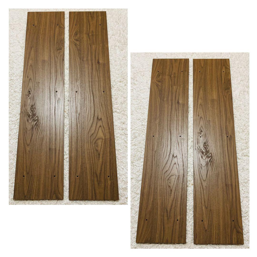 【良品】ロウヤ　すのこベッド　木目調　ローベッド フレーム　セミダブル