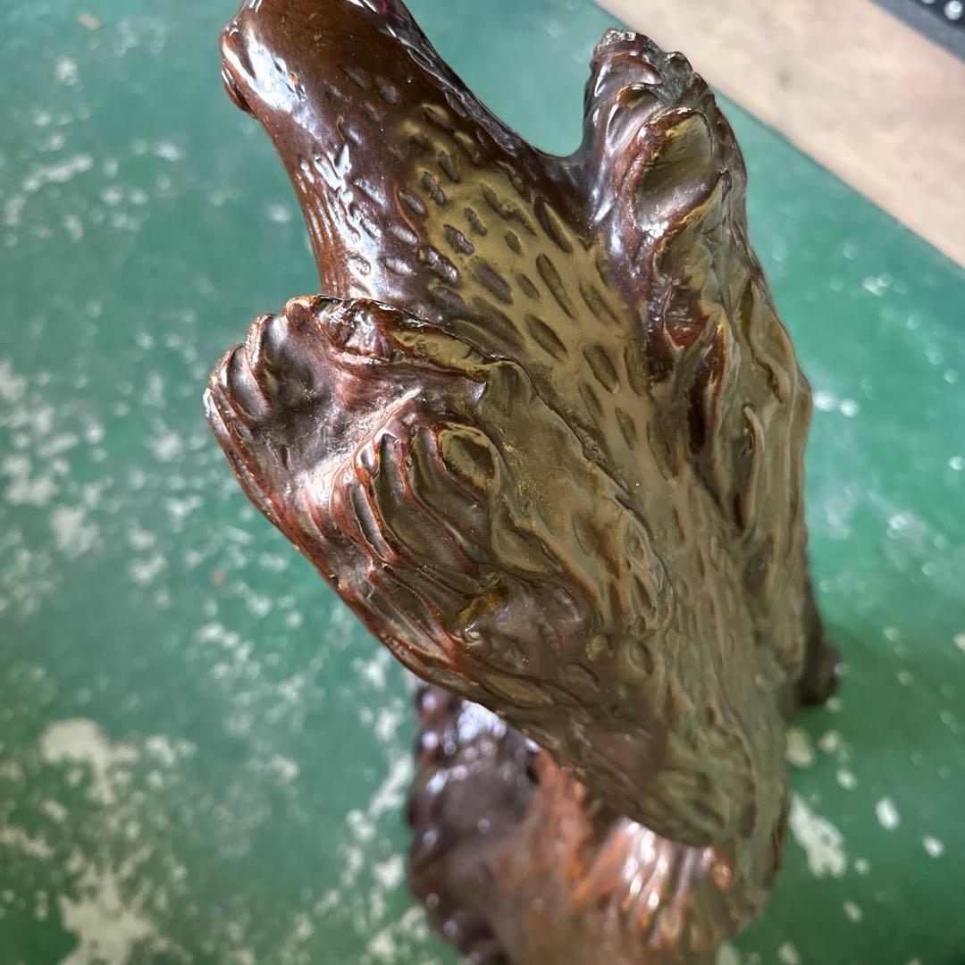 ★ 鳥 木彫り インテリア 小物 家具 アンティーク 木製 彫刻 オブジェ 格安