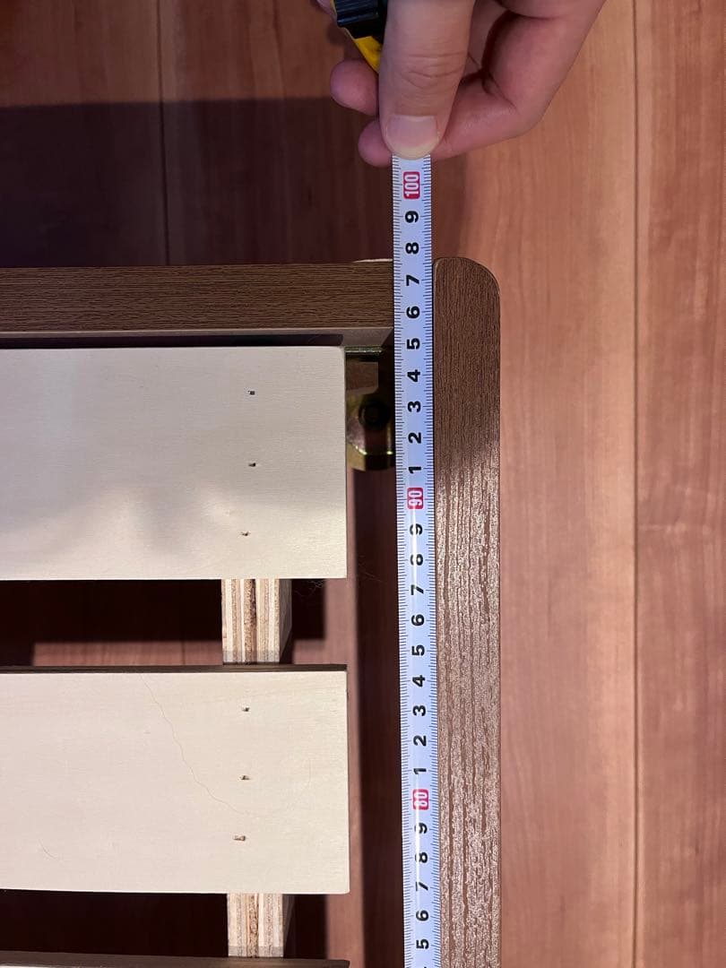 シングルベッドフレーム 木製　シングルサイズ1台