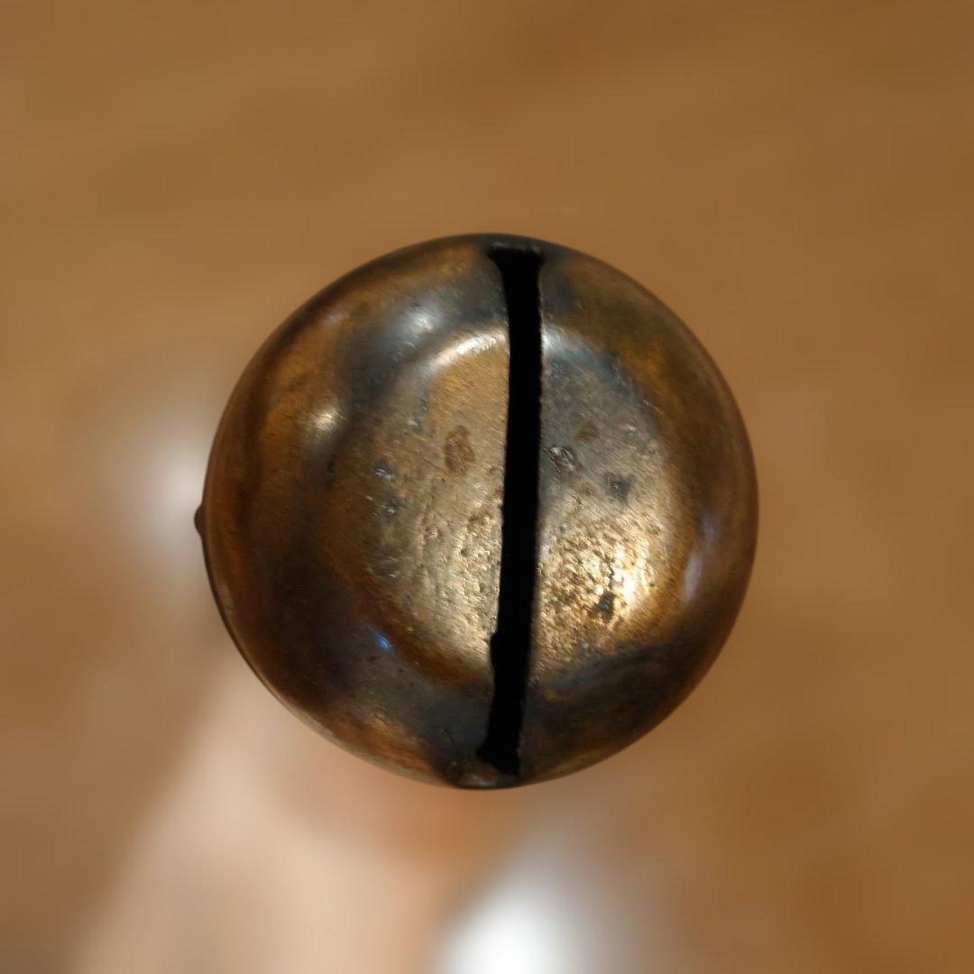 ブロンズ ネズミ 彫刻 鈴 銅 打出の小槌 子年 干支 縁起物 骨董 ねずみ