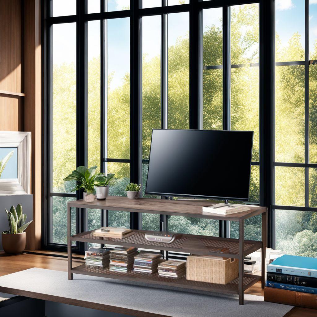 木目調 テレビボード エレガントウッド 豊富な収納スペース付き