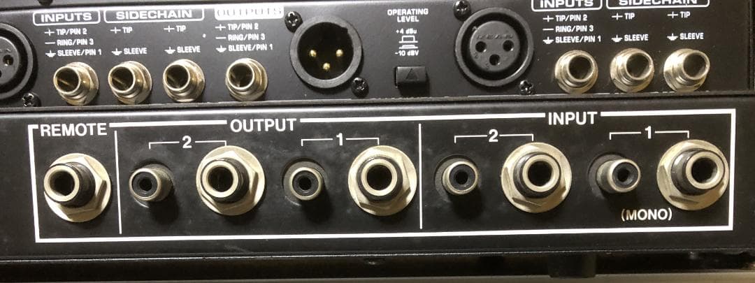 コンプレッサー、リバーブセット