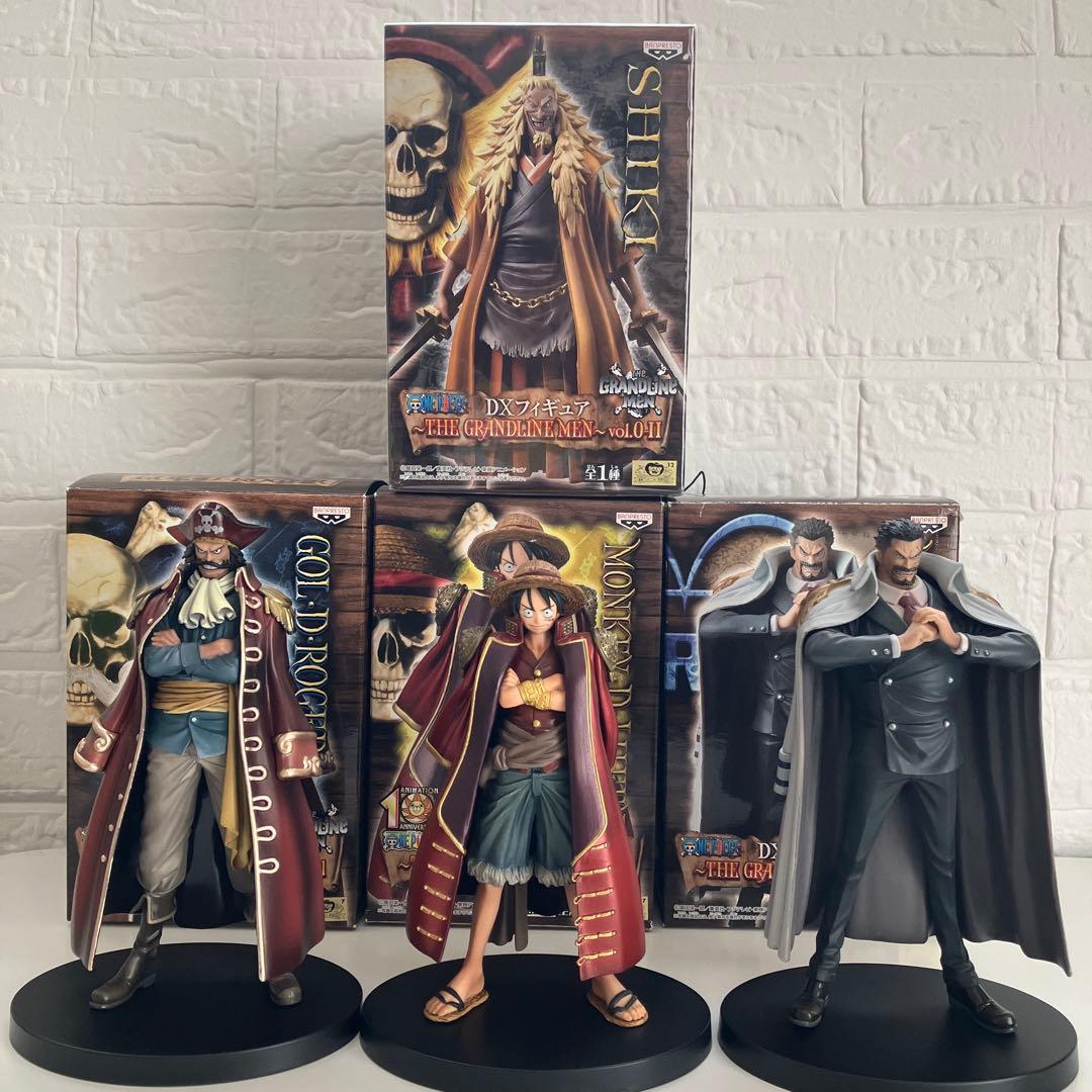 ワンピースDXフィギュア 4体セット 金獅子のシキ未開封。 - メルカリ