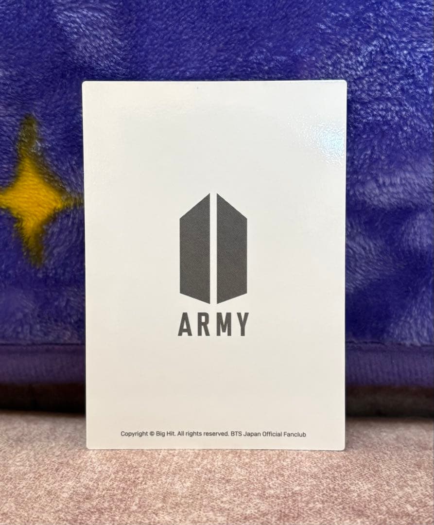 BTS WORLD TOUR LYS 会場限定 FC継続特典 フォトカード グク