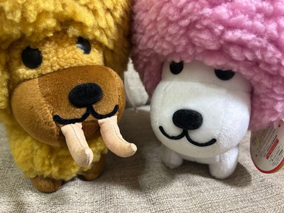 アフロ犬 ぬいぐるみBIG PART4 ファンキー犬 先祖犬 ワタアメ犬 オサゲ