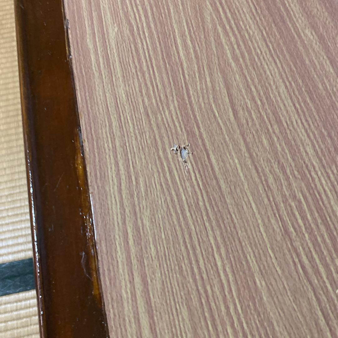 木製ローテーブル 約105cm x 46cm ビンテージ　昭和レトロ　洋間