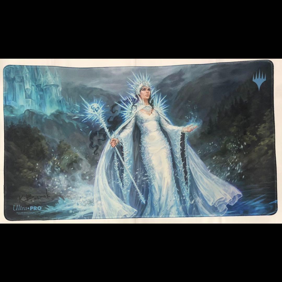mtg プレイマット 氷冠のヒルダ サインド Ekaterina Burmak