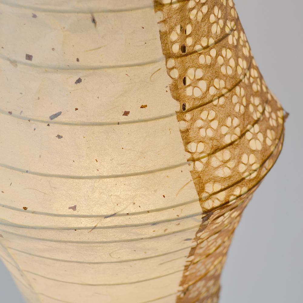 美濃和紙 和風 スタンド型フロアライト tower タワー 美濃粕紙×小梅茶