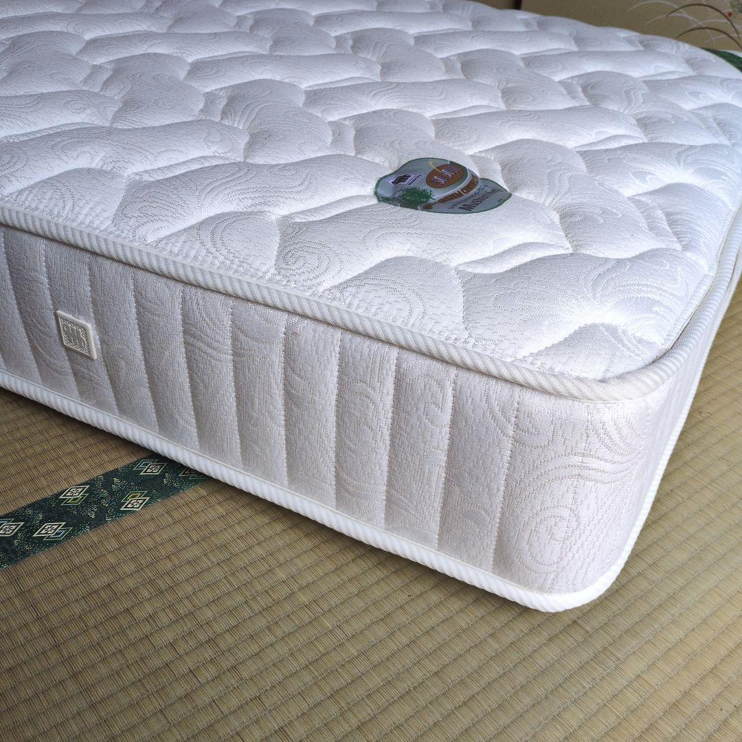 ドイツ製　ムスタリング ベッド用マットレス ポケットコイル シングルサイズ