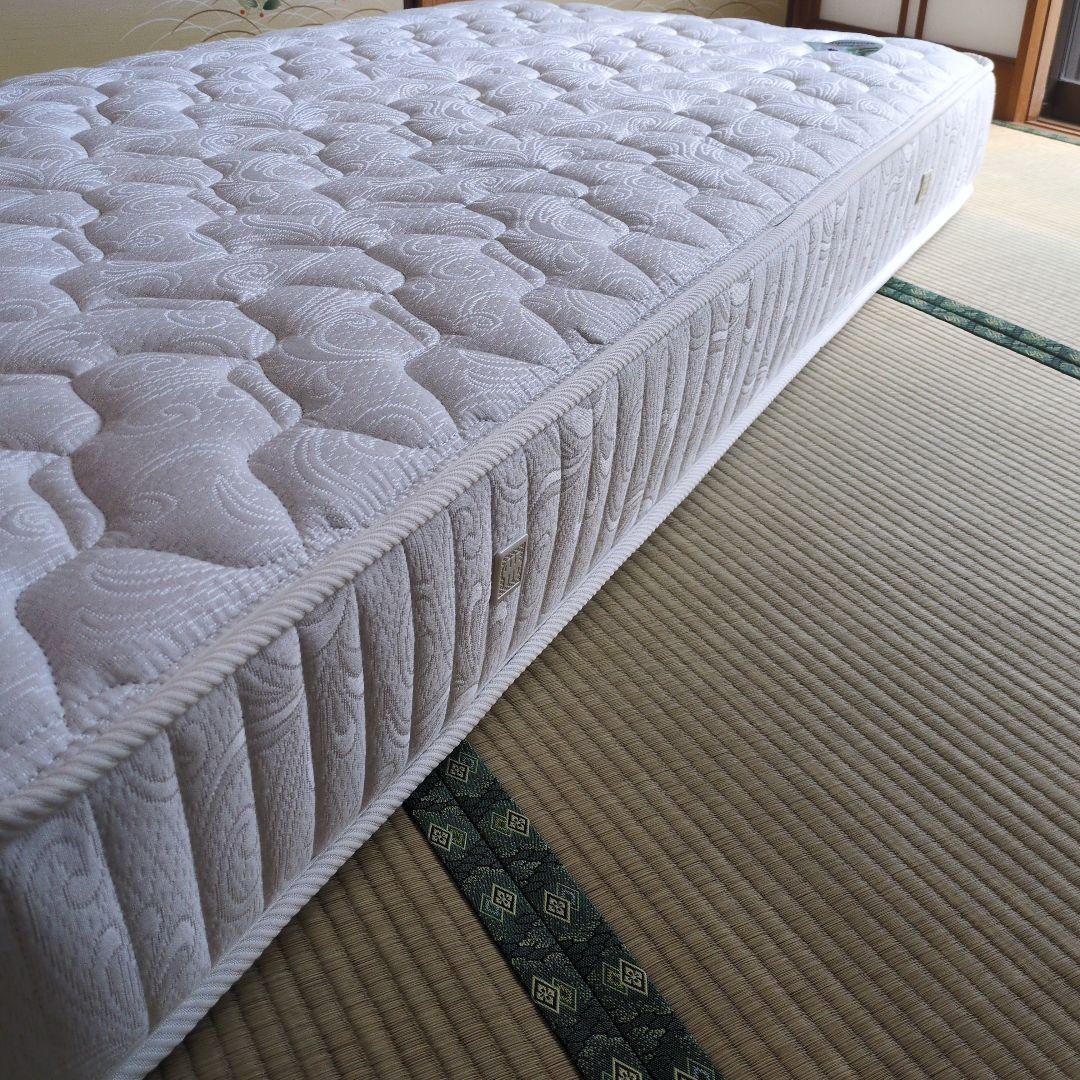 ドイツ製　ムスタリング ベッド用マットレス ポケットコイル シングルサイズ