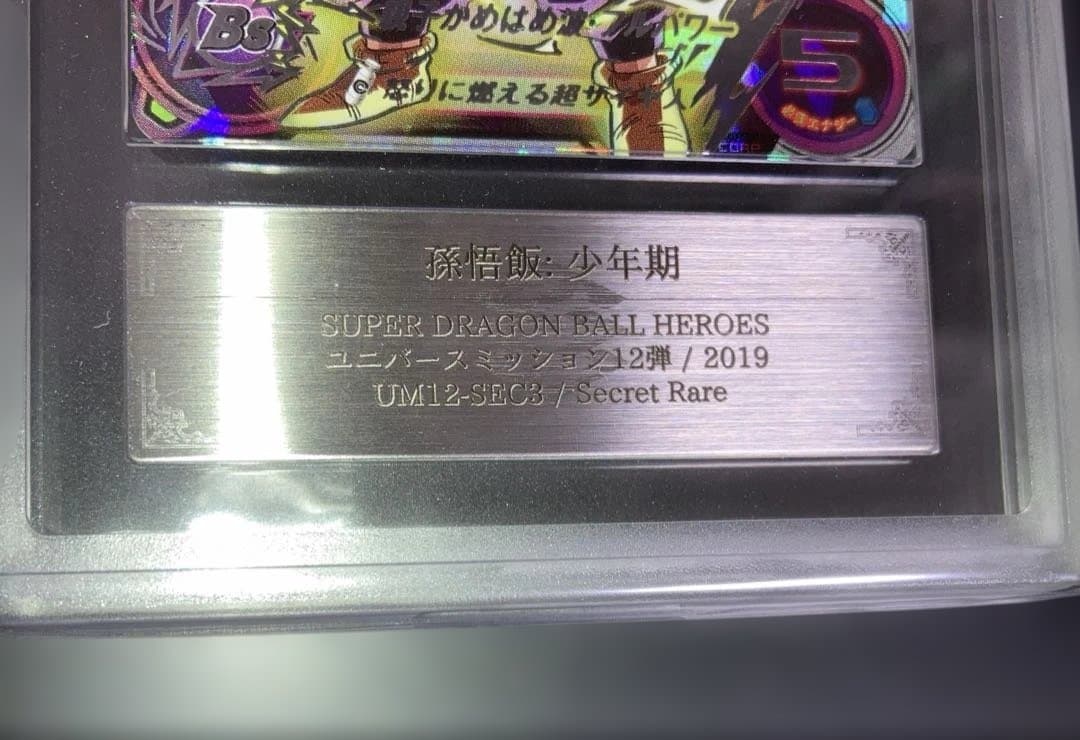 ARS10+ UM12-SEC3 孫悟飯 少年期 鑑定書付き