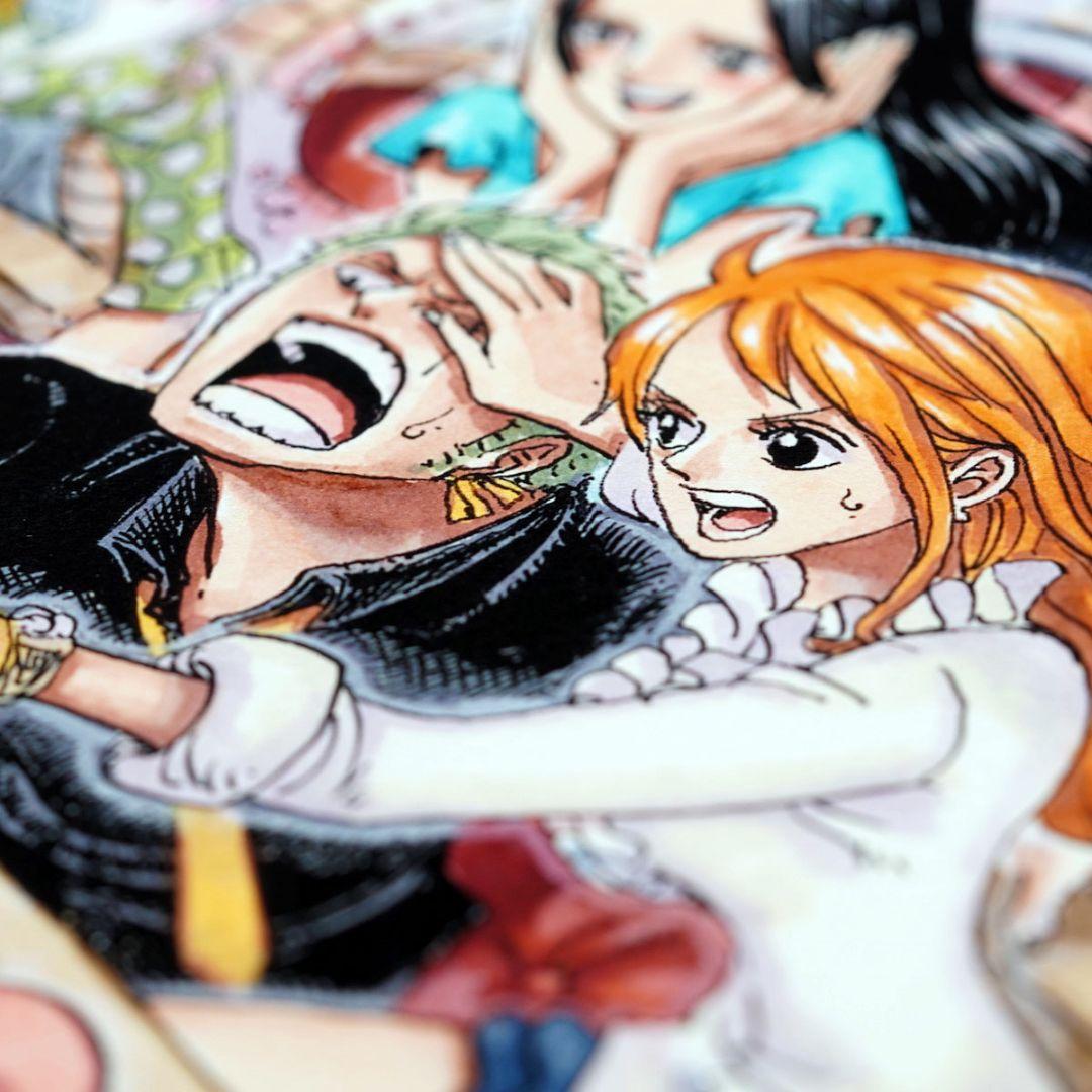 世界20部限定 ワンピース NFT 集英社漫画アートへリテージ 2枚セット