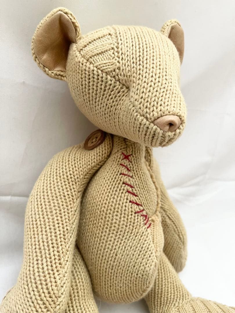 リメイクベア　作家さんベア ラルフローレン　テディベア