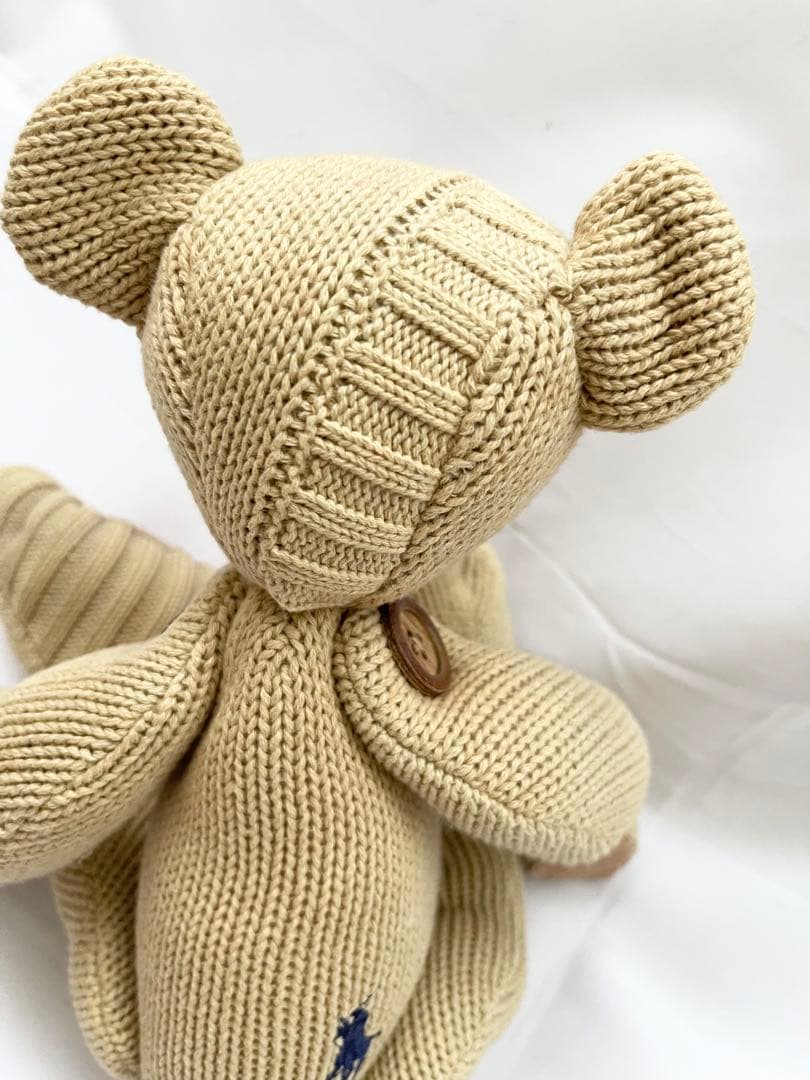 リメイクベア　作家さんベア ラルフローレン　テディベア