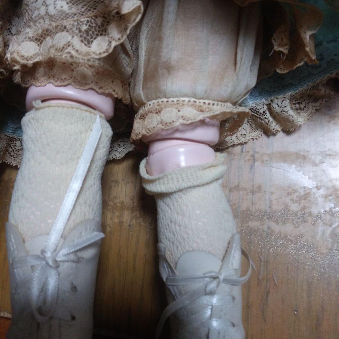 SFBJアンティークビスクドール238paris 全長約41㎝ - メルカリ