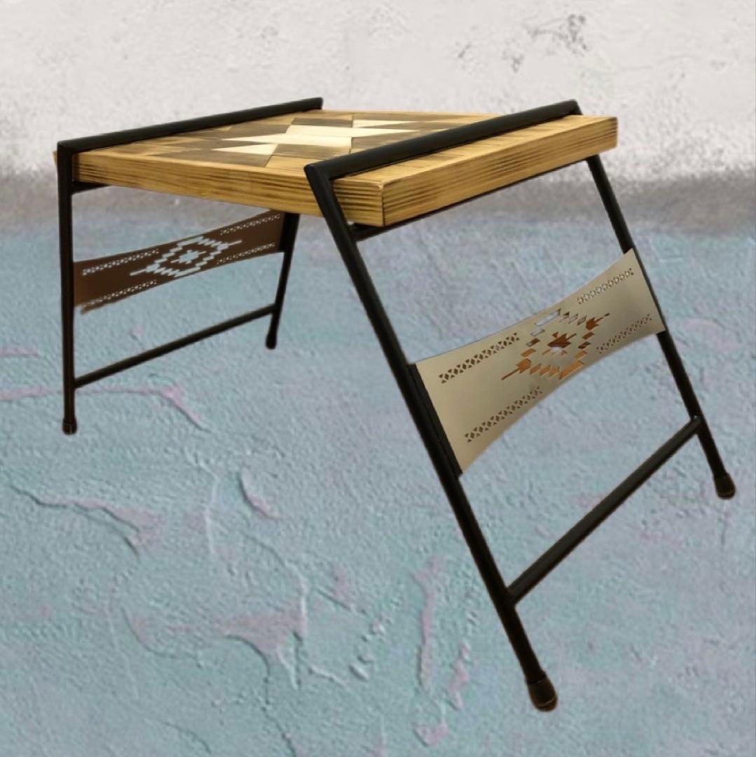 オルテガ ミニテーブル　キャンプテーブル　サイドテーブル　一式セット