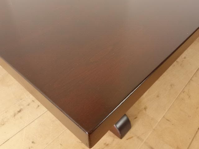 北海道民芸家具　ＨＭ410　座卓　折りたたみ式　ローテーブル　再塗装済　ＵＳＥＤ