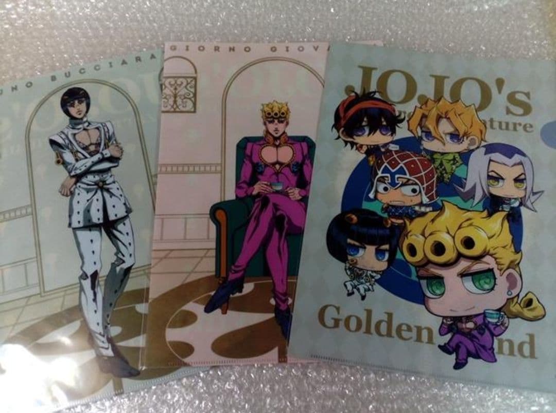 j-world ジョジョ 5部 A4 クリアファイル 全3種セット 黄金の風 Amazon.co.jp: ジョジョの奇妙な冒険 クリアファイル 第5部 黄金の風