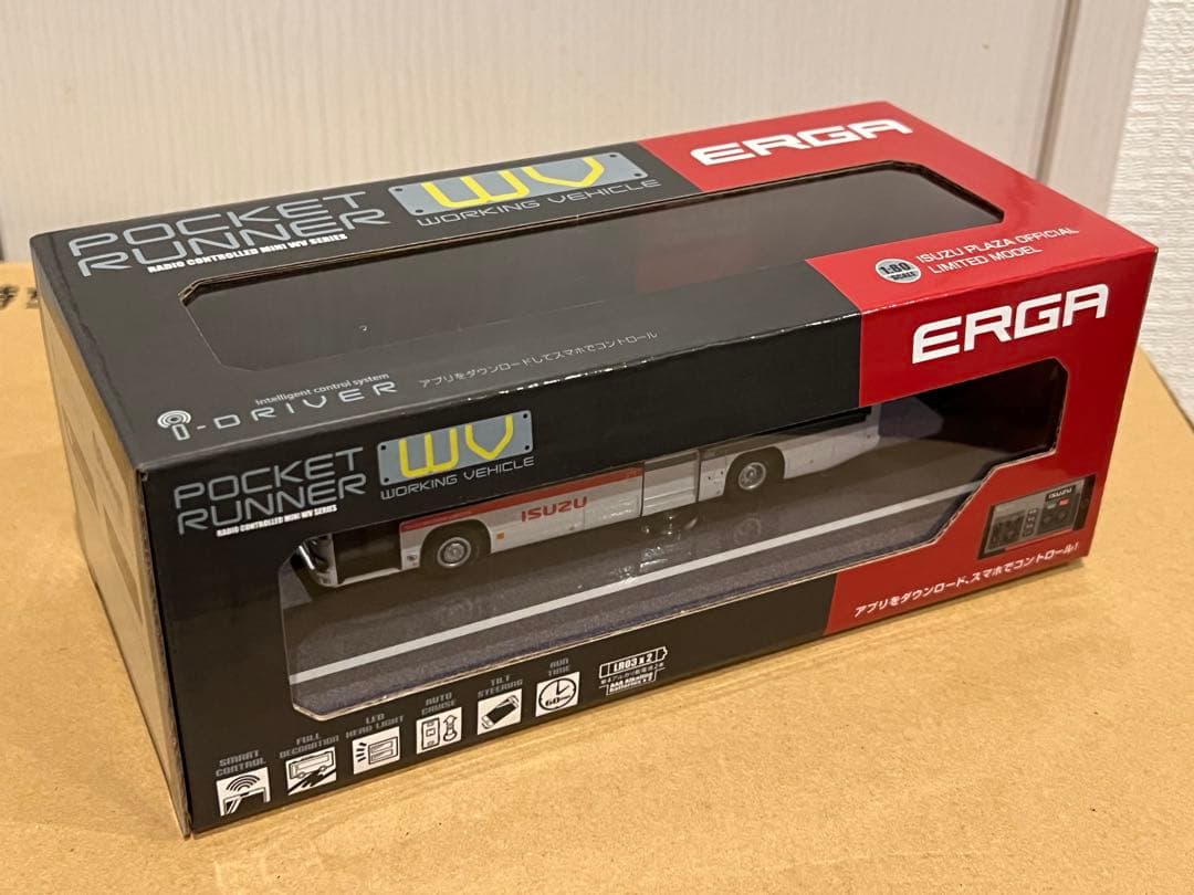 【新品デッドストック】いすゞプラザ限定 京商製 エルガ ラジコン