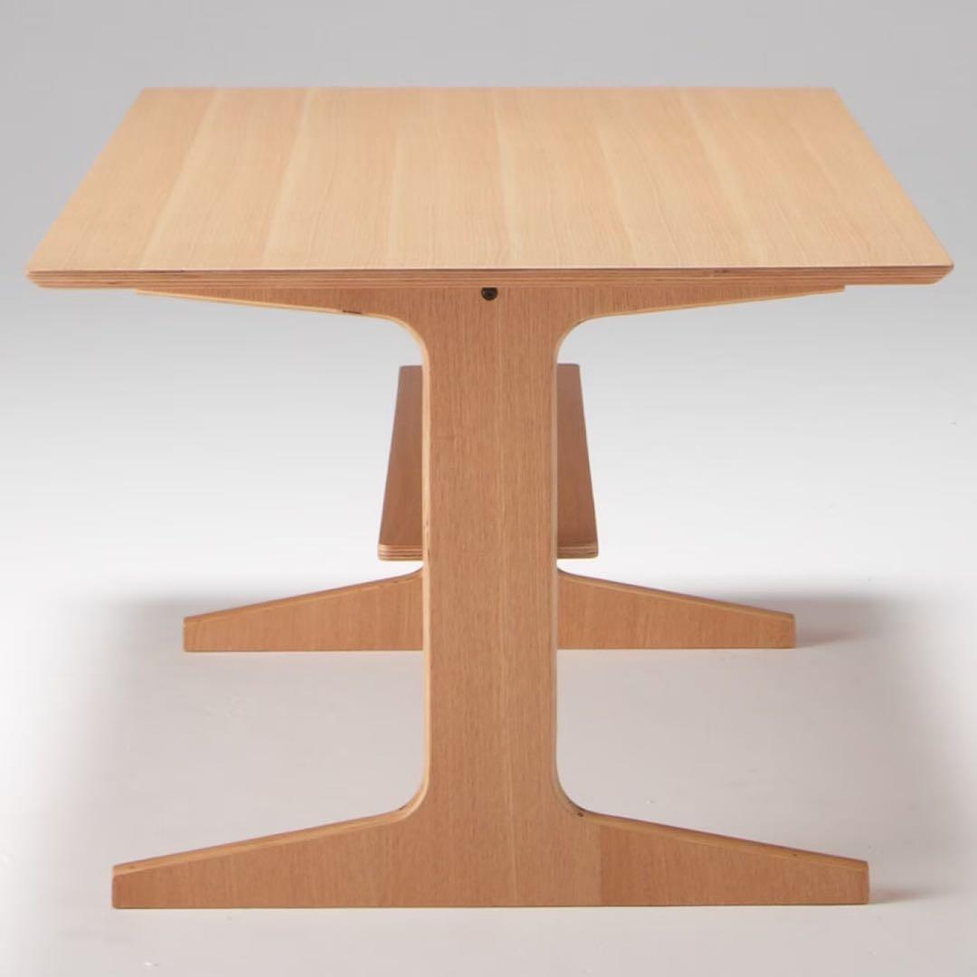 【りん♡さん】専用無印良品 リビングでもダイニングでもつかえるテーブル　オーク