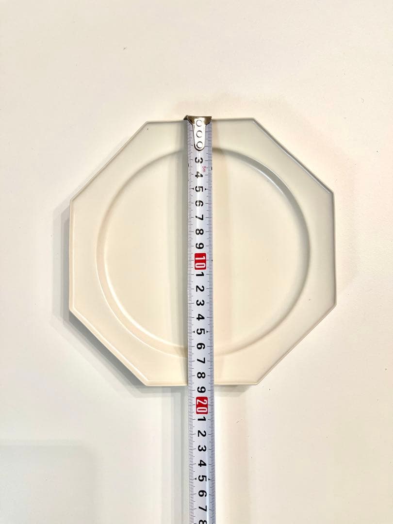 石川隆児 八角プレート 八角皿 オクトゴナル 器 皿 作家 18.5cm 未使用