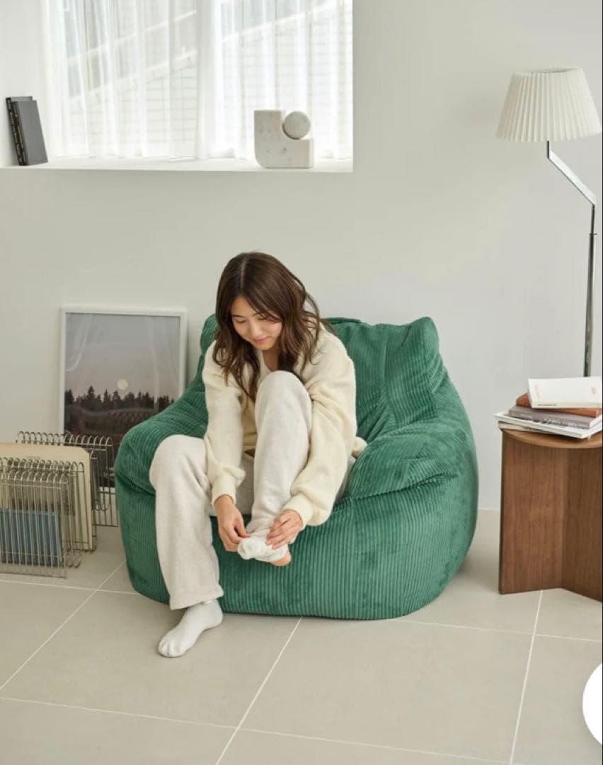 Little rooms クッションソファ グリーン