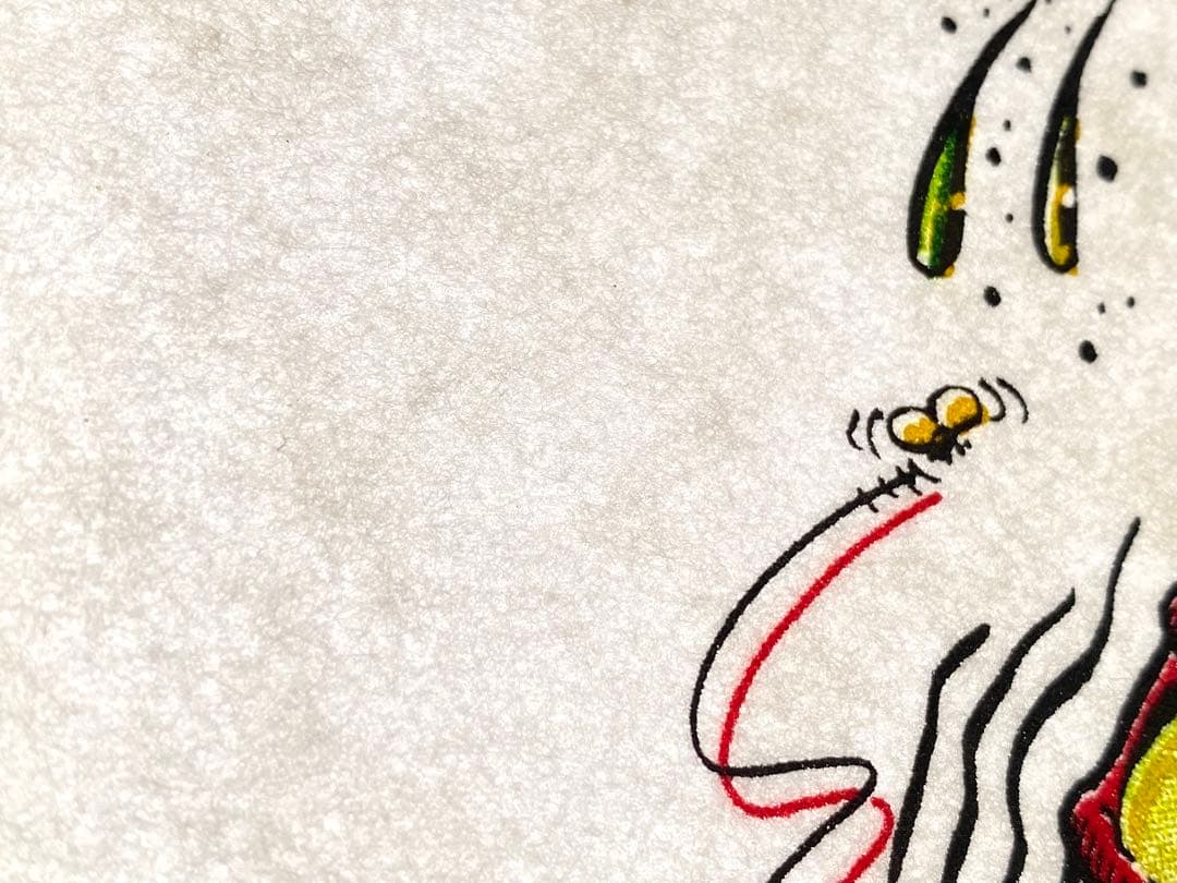 1992 Rat Fink Poster フェルト紙プリント •正規オリジナル品