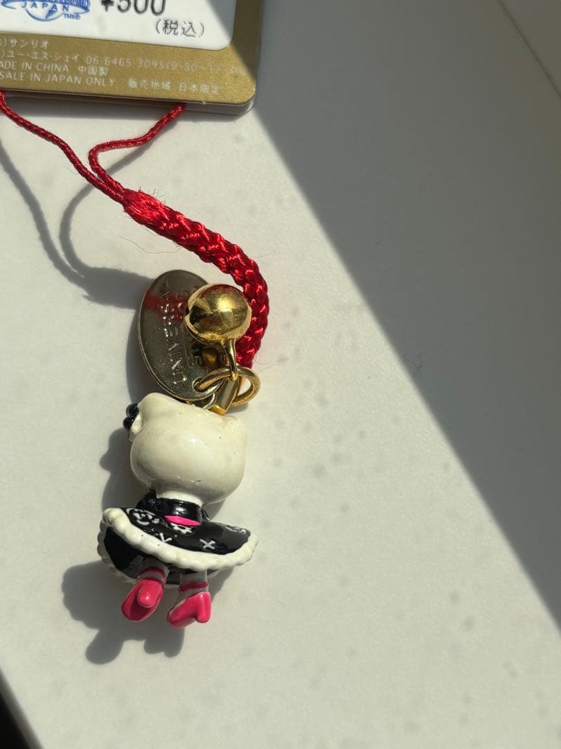 激レア】USJ限定 2008年 ハローキティ 根付 ストラップ 期間限定 希少