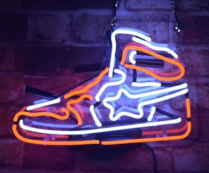 スポーツ靴 ネオンサイン led ライトNEONSIGN バー装飾壁 インテリア
