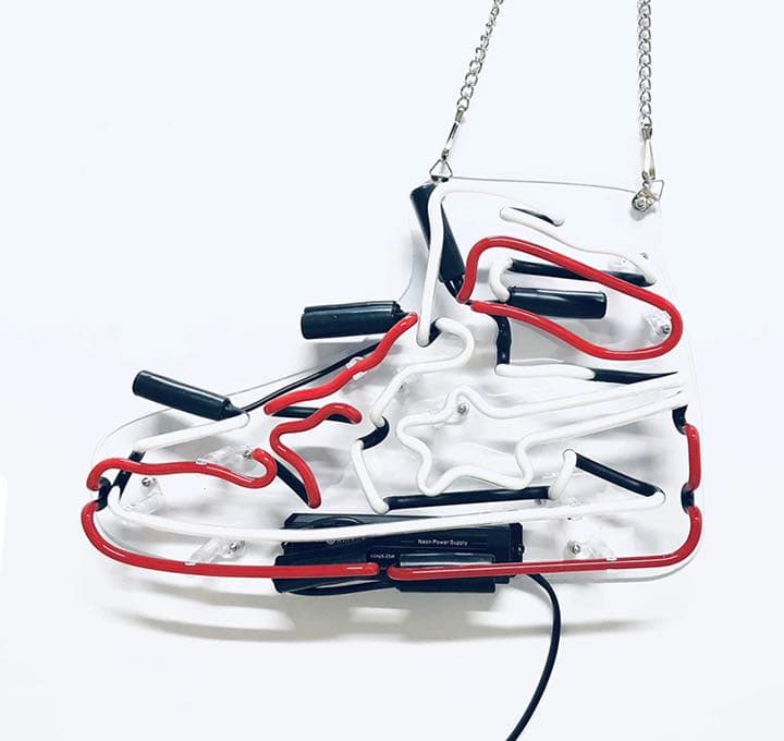 スポーツ靴 ネオンサイン led ライトNEONSIGN バー装飾壁 インテリア