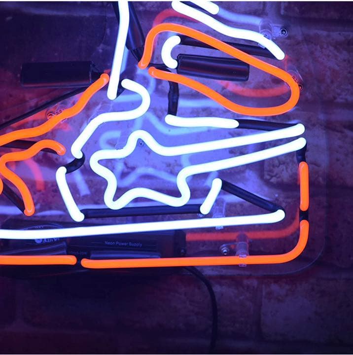 スポーツ靴 ネオンサイン led ライトNEONSIGN バー装飾壁 インテリア