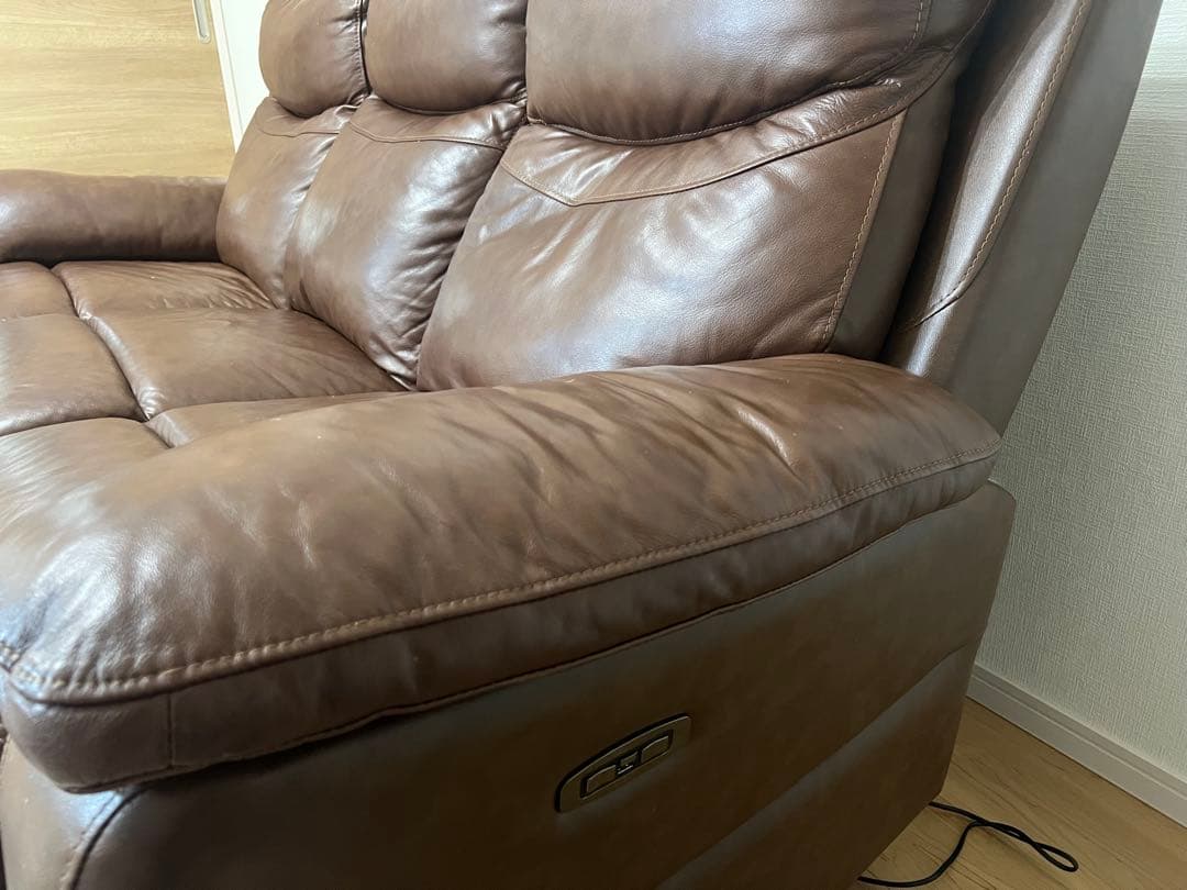 【値下げしました‼︎】福岡引取り限定。電動リクライニングソファ