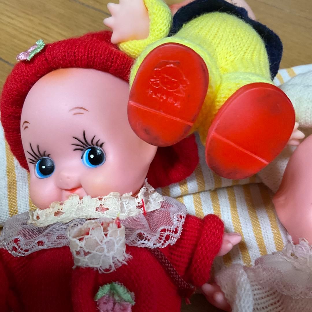 キューピー人形4体セット 身長約15㎝ 昭和レトロ ヴィンテージ - メルカリ