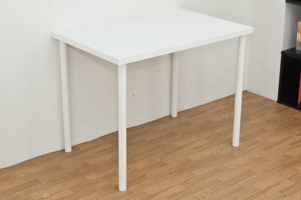 《新品・送料無料》フリーテーブル　90×60　BK/WH