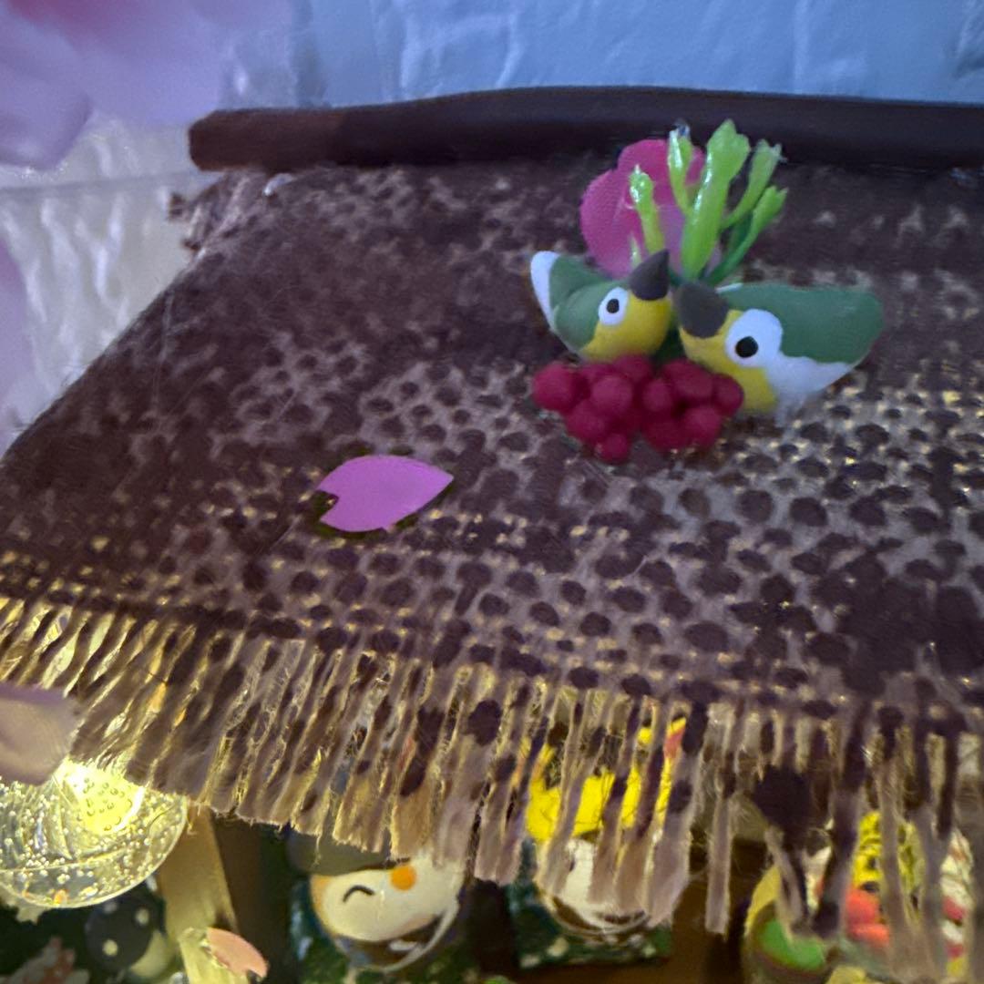 どんぐりアート♡春らんまん皆んなで仲良くお花見BIGオブジェ♡ - メルカリ