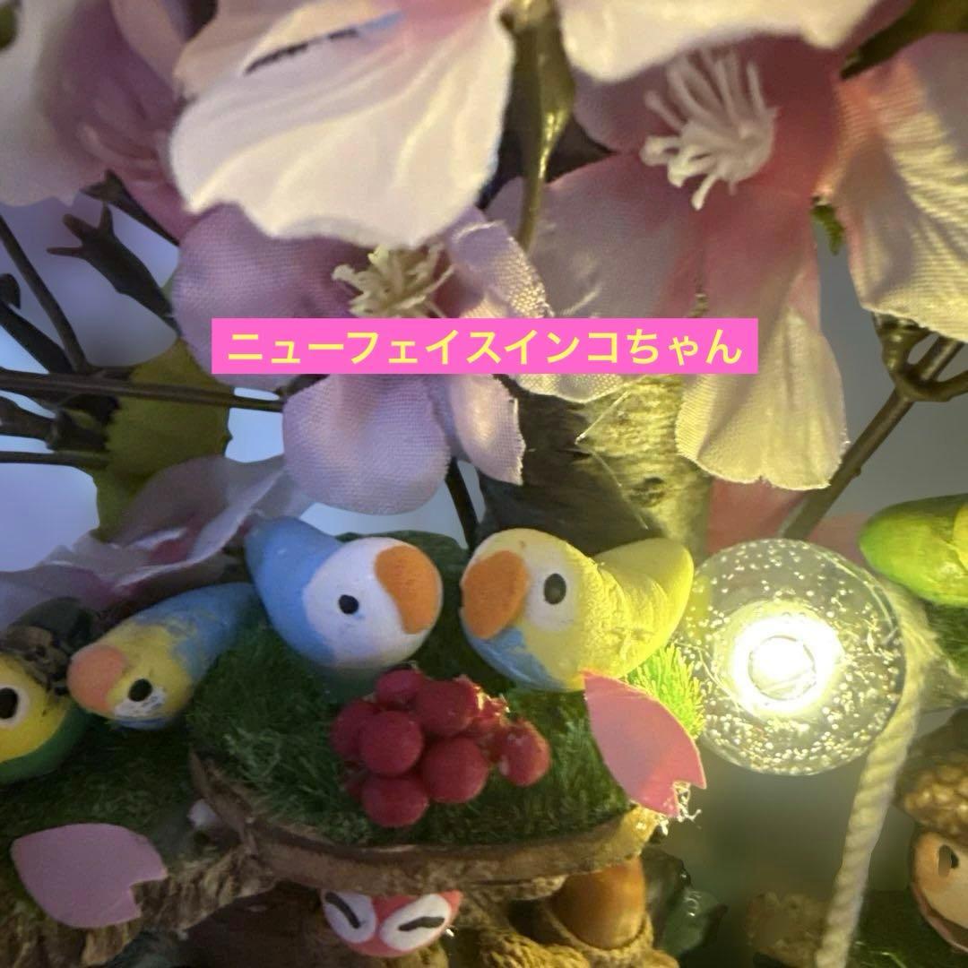 どんぐりアート♡春らんまん皆んなで仲良くお花見BIGオブジェ♡ - メルカリ