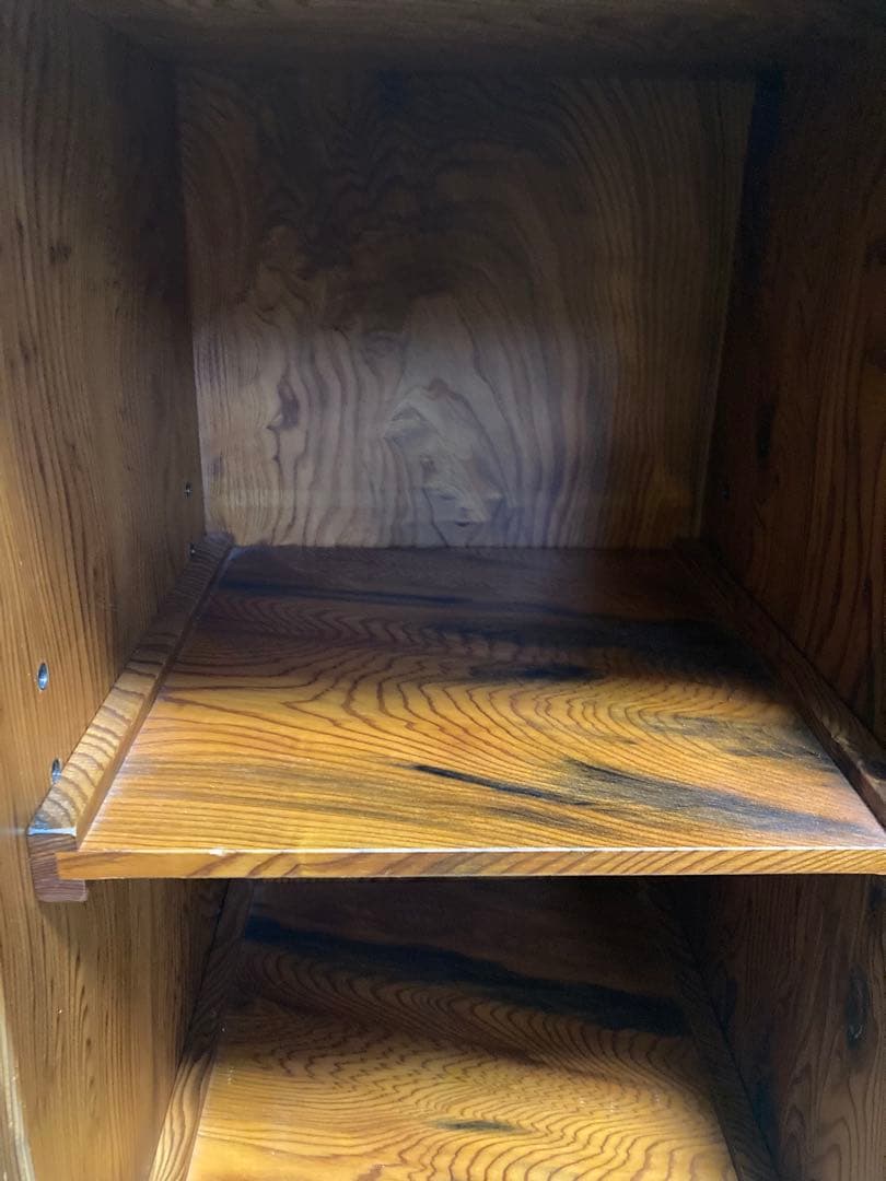 総屋久杉　3段本棚