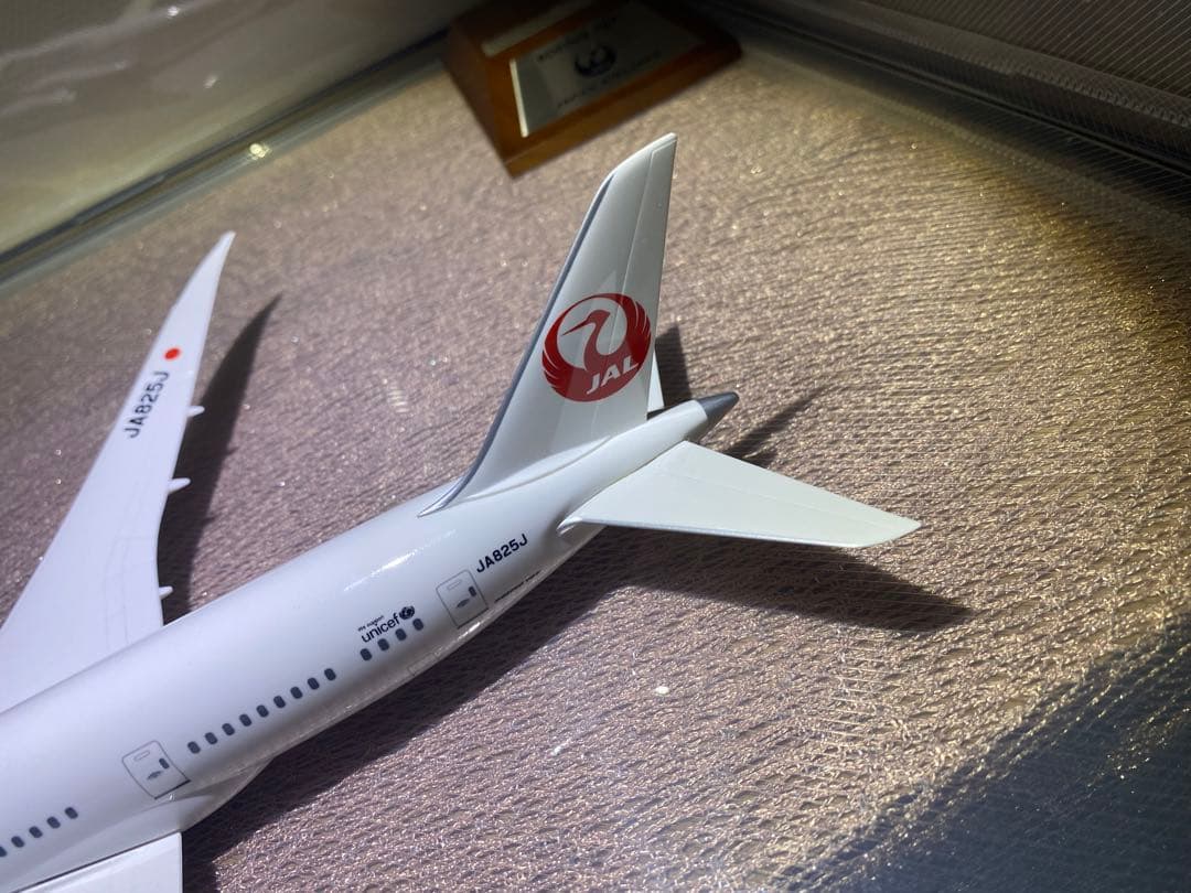 JAL ボーイング B787 アメリカンエクスプレスプラチナカード発行記念