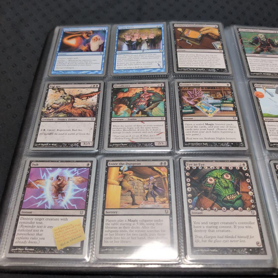 MTG アンヒンジド コンプリート コンプ 141枚 オマケ付き