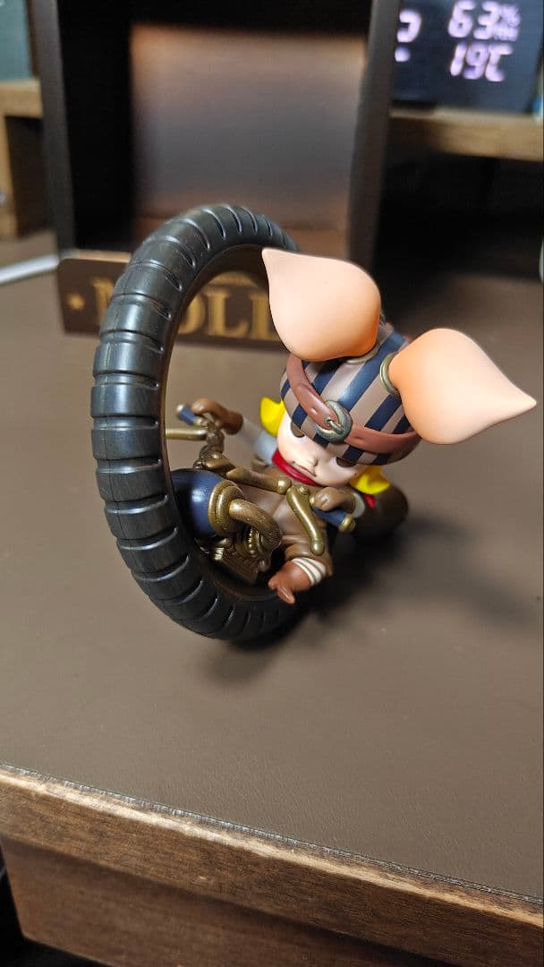 限定 美品 POP MART MOLLY × 鎌田光司 蒸気朋克 コラボ