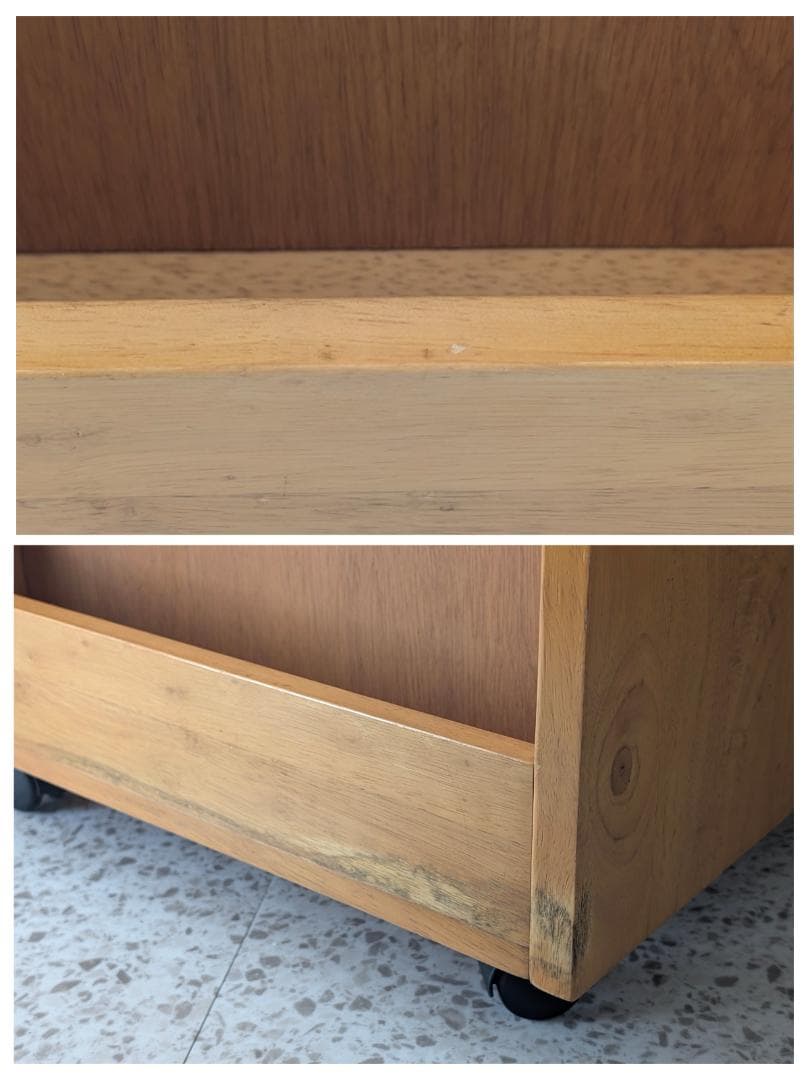 00s OLD エクステンション キャスター ワゴン バタフライ ローテーブル